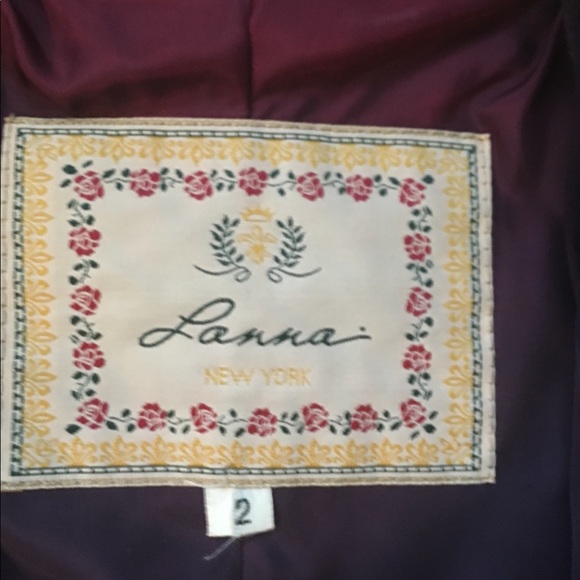 Lanna Purple Suede Blazer - Picture 3 of 8